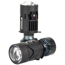 LED лампи автомобільні з лінзою SoKill LE-10 LC H4 H/L 6000K 85W/65W к-т.