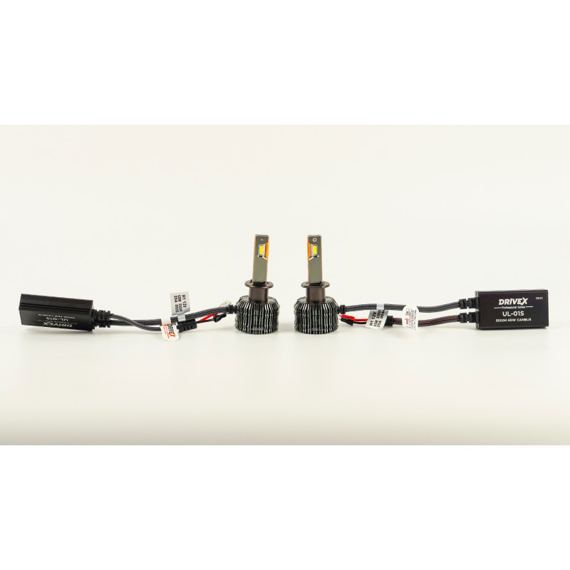 LED лампи автомобільні DriveX UL-01S H11 5.5K 65W CAN