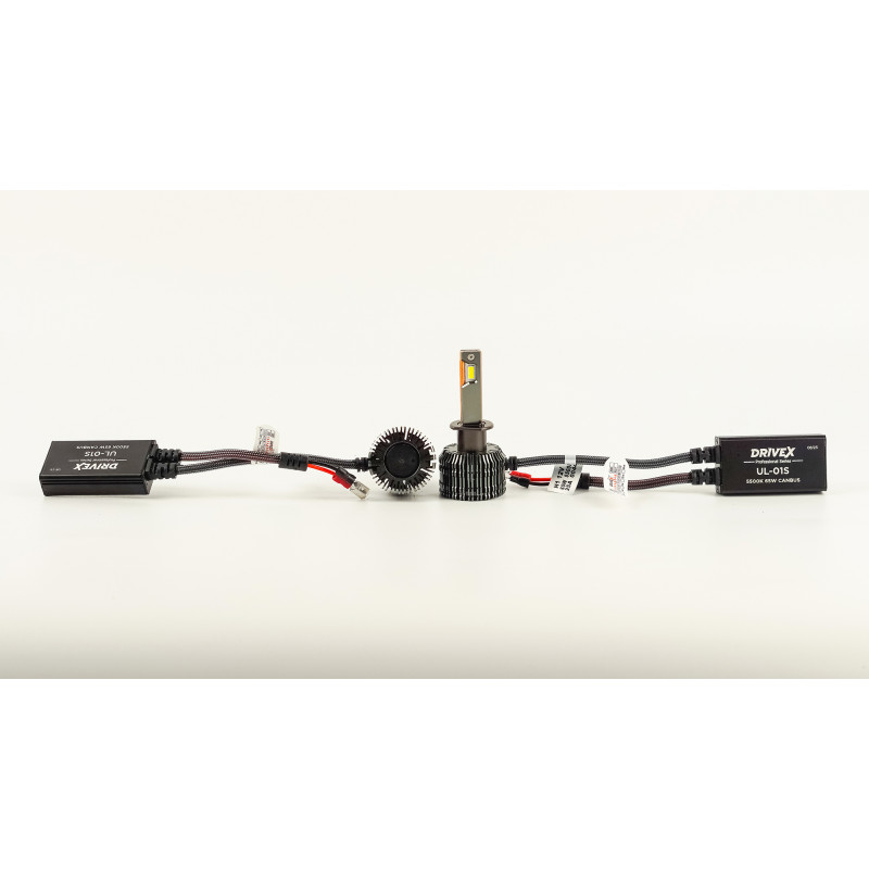 LED лампи автомобільні DriveX UL-01S H11 5.5K 65W CAN