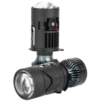 LED лампи автомобільні з лінзою SoKill LE-10 LC H4 H/L 6000K 85W/65W к-т.