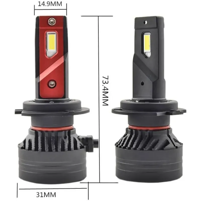 LED лампа Sigma X3 45W H7 CSP (кулер)