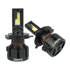 LED лампа (за 1 шт., від 2 шт.) Ams Ultimate POWER-F H4 H/L 5500K CANBUS