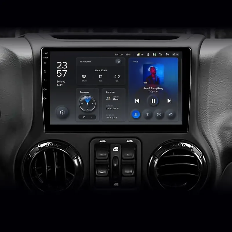 Штатна магнітола Teyes X1 2+32Gb Jeep Wrangler 3 JK 2010-2017 (B) 10