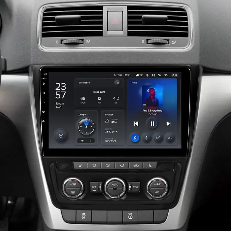 Штатна магнітола Teyes X1 2+32Gb Skoda Yeti 5L 2009-2014 10
