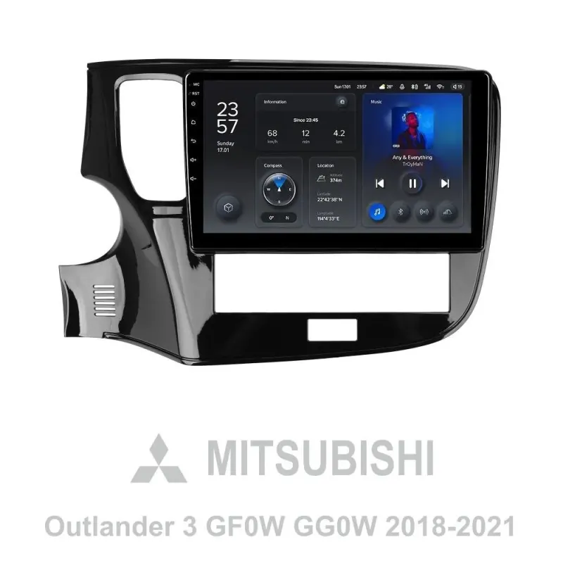 Штатна магнітола Teyes X1 2+32Gb Mitsubishi Outlander 3 III GF0W GF0W GG0W 2018 - 2021 (A) 10
