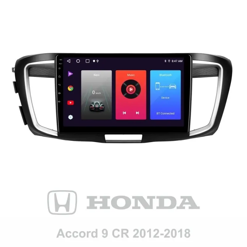 Штатна магнітола Sigma F10216 Android 10 2+32 Gb Honda Accord 9 CR 2012-2018 10