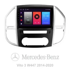Штатна магнітола Sigma F10216 Android 10 2+32 Gb Mercedes-Benz Vito 3 W447 2014-2020 10