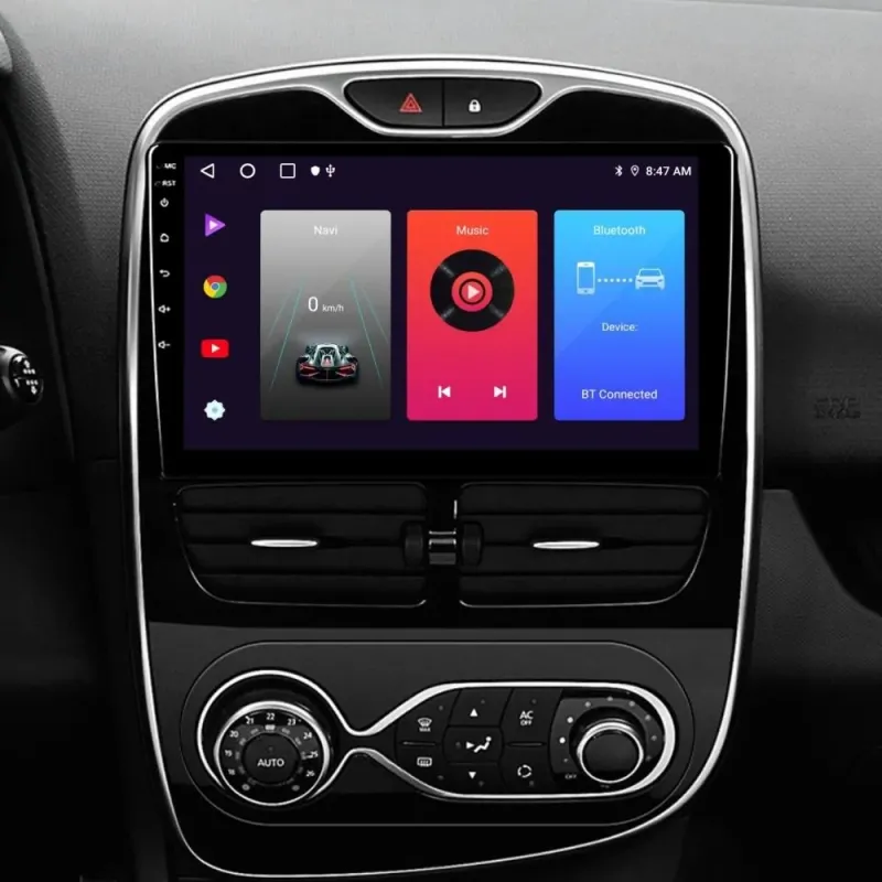 Штатна магнітола Sigma F10216 Android 10 2+32 Gb Renault Clio 4 BH98 KH98 2012-2015 10
