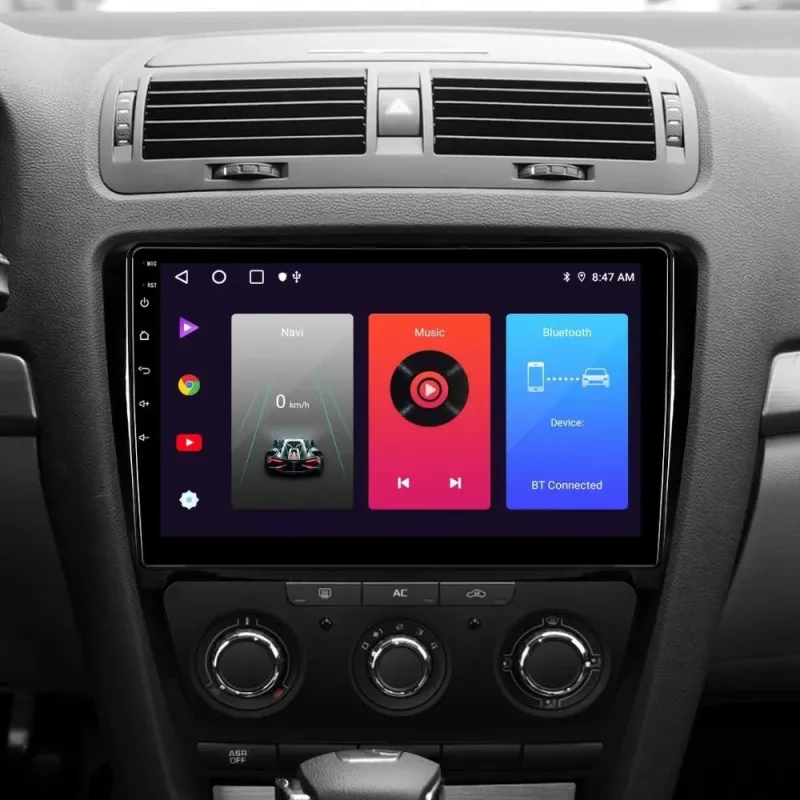 Штатна магнітола Sigma F10216 Android 10 2+32 Gb Skoda Octavia 2 A5 2008-2013 10