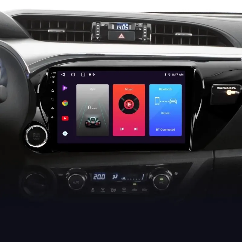 Штатна магнітола Sigma F10216 Android 10 2+32 Gb Toyota Hilux Pick Up AN120 2015-2020 10