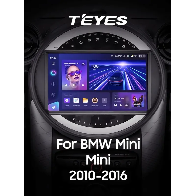Штатная магнитола Teyes CC3 6+128 Gb с круговым обзором 360 BMW Mini (F2) 2010-2016 9