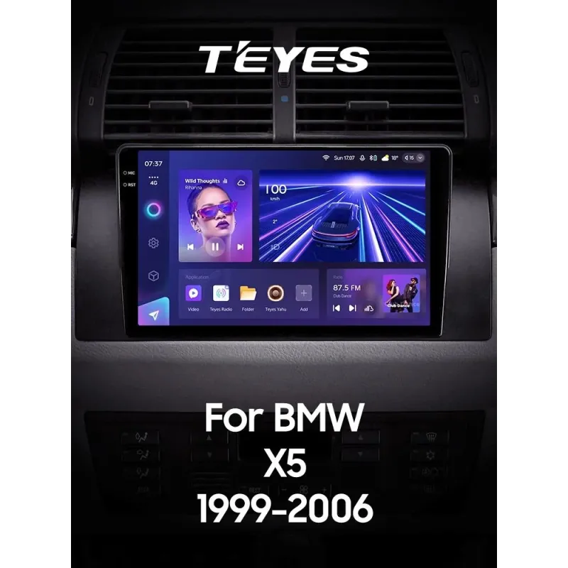 Штатная магнитола Teyes CC3 4+64 Gb BMW X5 E39 E53 1999 - 2006 9