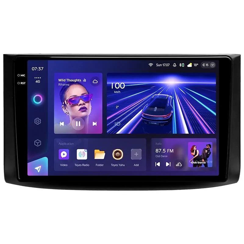 Штатная магнитола Teyes CC3 6+128 Gb с круговым обзором 360 Chevrolet Aveo T250 2006-2012 Nexia 1 2020-2022 9