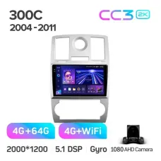 Штатная магнитола Teyes CC3 4+64 Gb Chrysler 300C 1 2004-2011 9