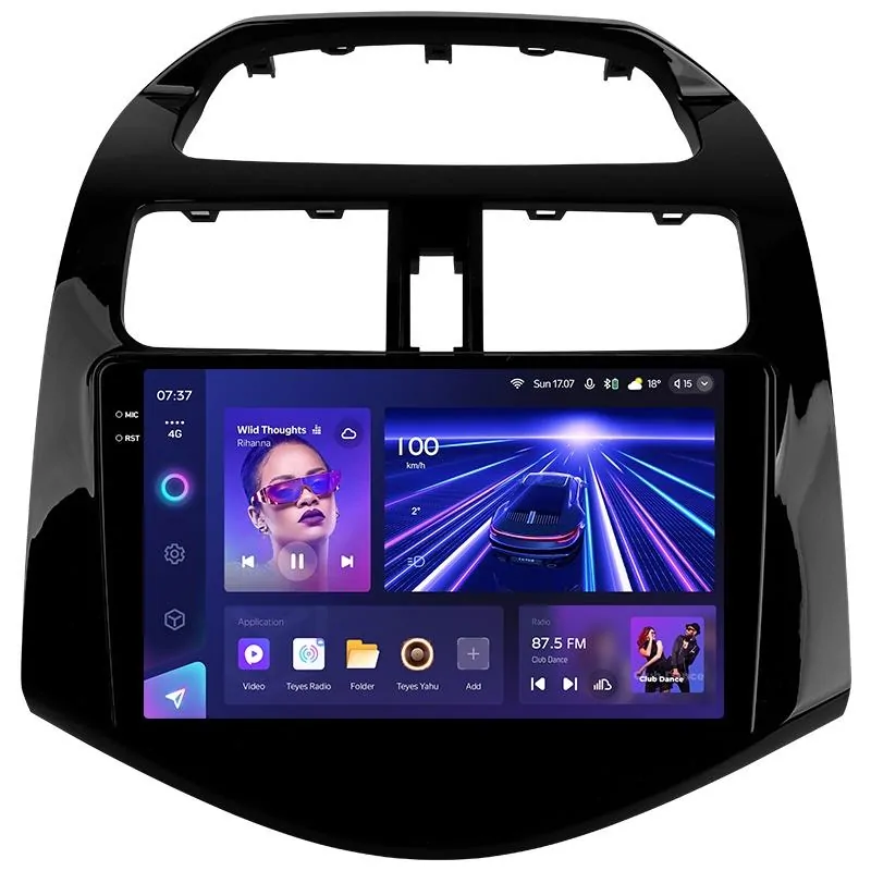 Штатная магнитола Teyes CC3 6+128 Gb с круговым обзором 360 Chevrolet Spark M300 2009 - 2016 (F1) 9