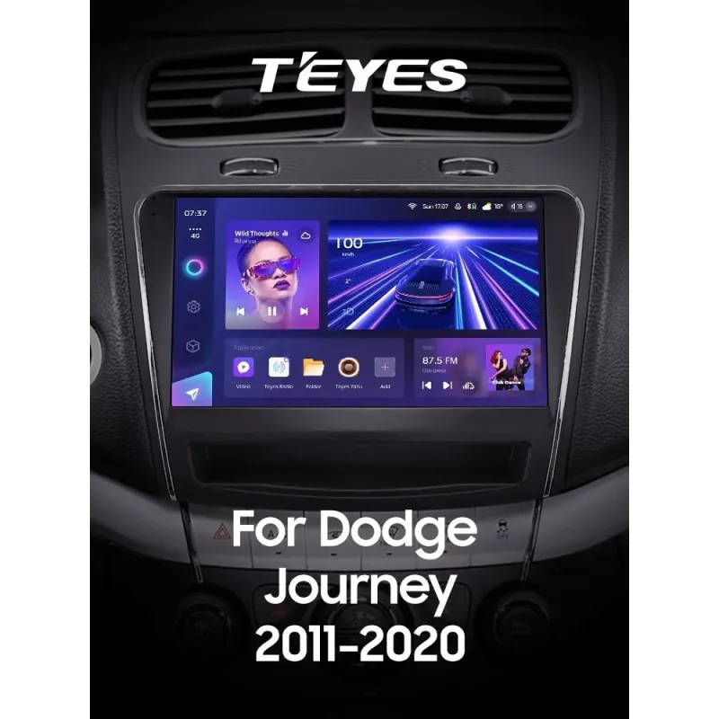 Штатная магнитола Teyes CC3 6+128 Gb с круговым обзором 360 Dodge Journey JC 2011-2020 9