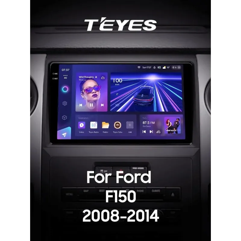 Штатная магнитола Teyes CC3 6+128 Gb с круговым обзором 360 Ford F150 P415 Raptor 2008-2014 (F1) 9