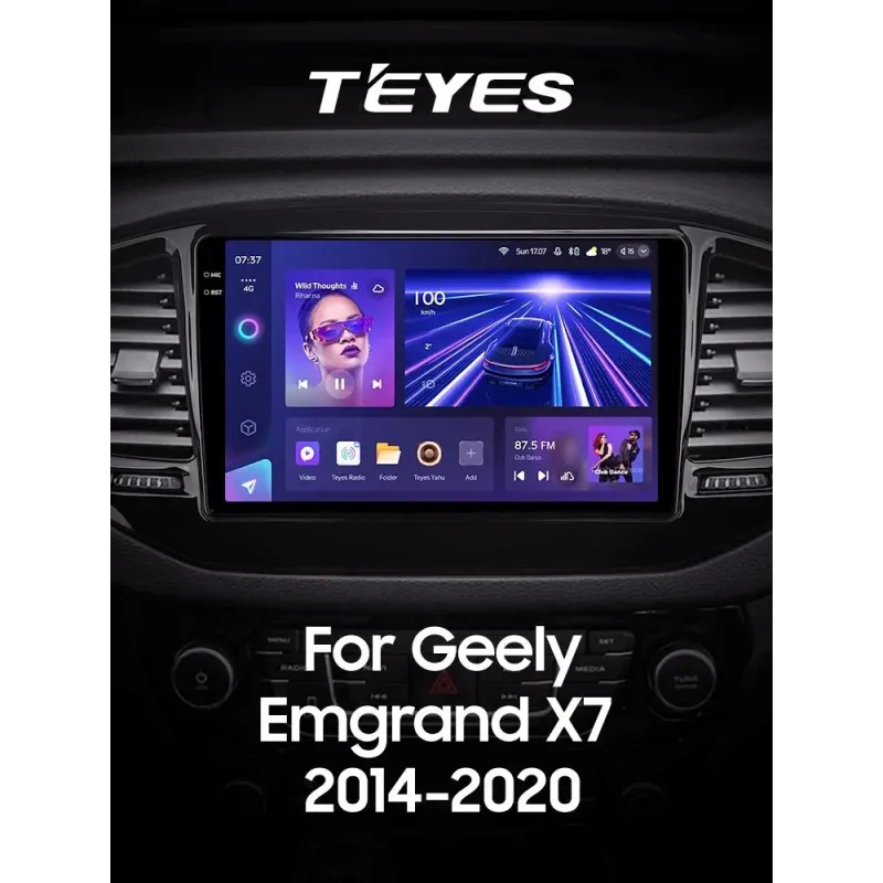 Штатная магнитола Teyes CC3 6+128 Gb Geely Emgrand X7 Vision X6 Haoqing SUV 2014-2020 9