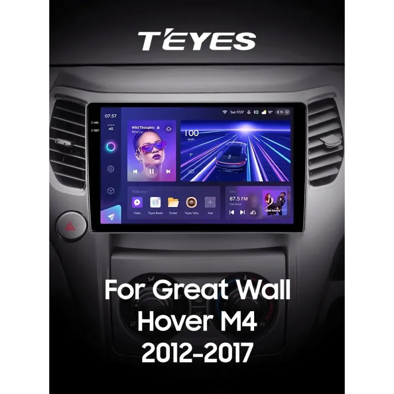 Штатная магнитола Teyes CC3 6+128 Gb Great Wall Hover M4 1 2012-2017 10