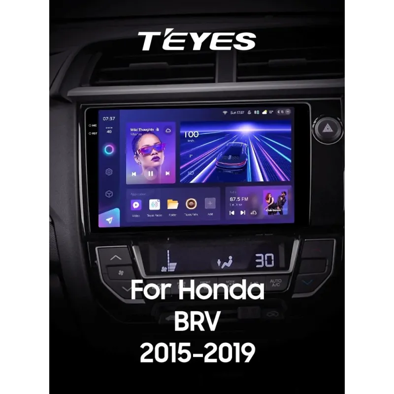 Штатная магнитола Teyes CC3 6+128 Gb Honda BRV 2015-2019 9