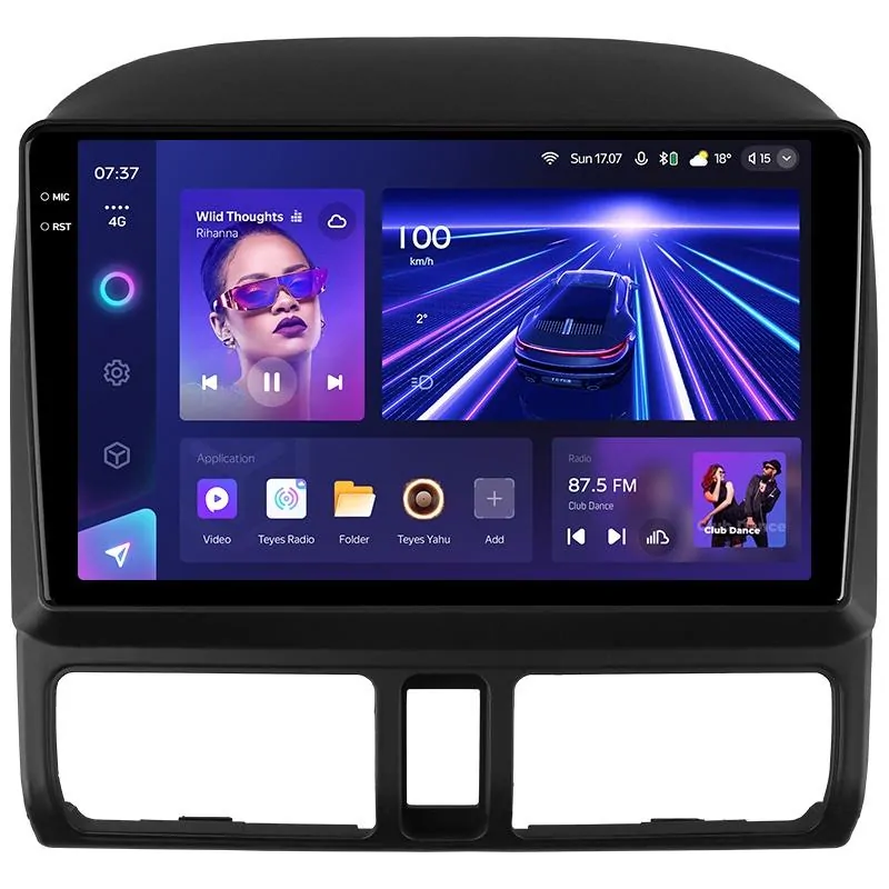 Штатная магнитола Teyes CC3 4+64 Gb Honda CR-V 2 CRV 2001-2006 9