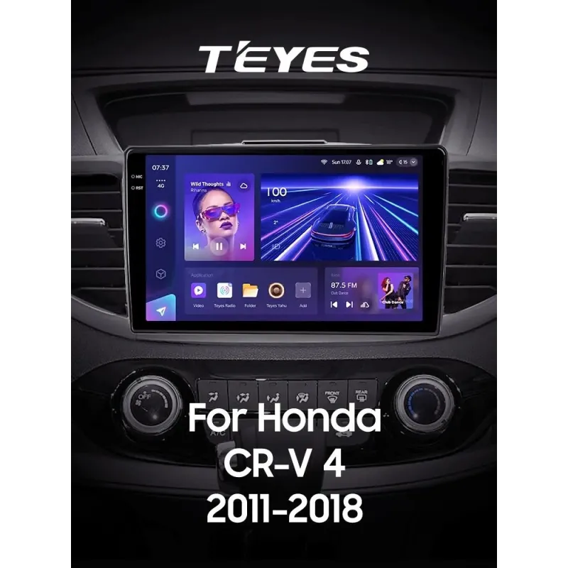 Штатная магнитола Teyes CC3 6+128 Gb с круговым обзором 360 Honda CR-V CR-V 4 RM RE 2011-2018 (A) 10