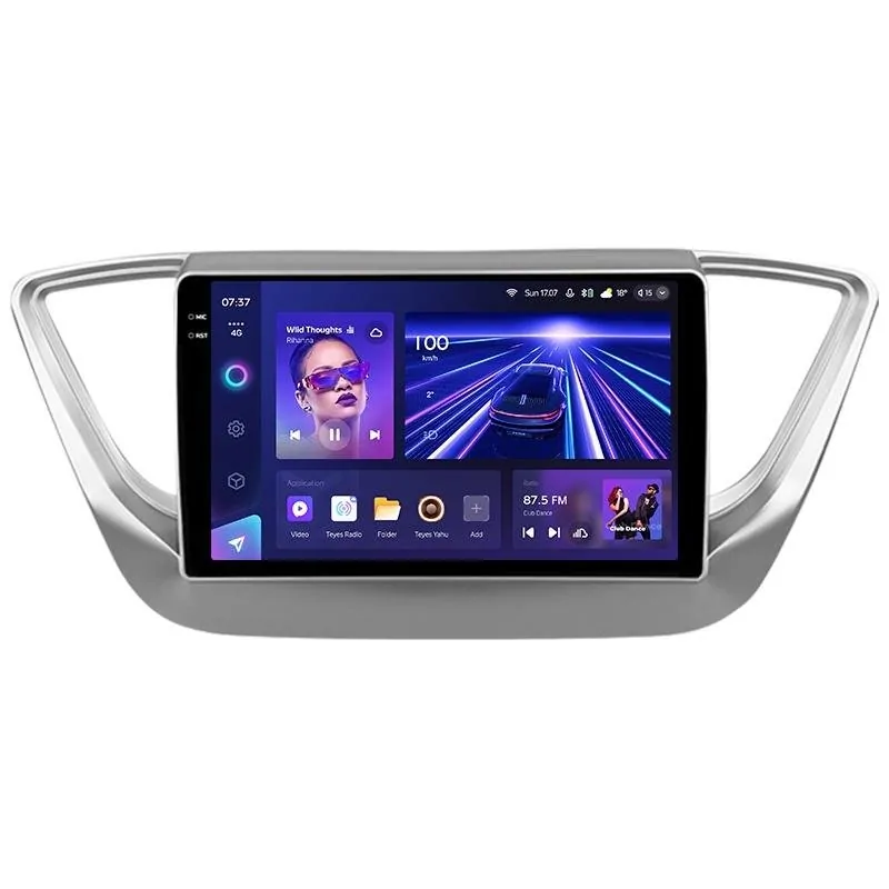 Штатная магнитола Teyes CC3 6+128 Gb Hyundai Solaris 2 2017-2020 (A) 9