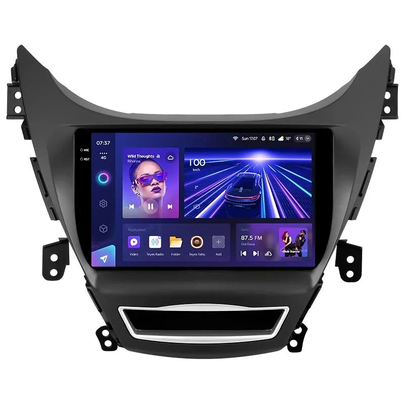 Штатная магнитола Teyes CC3 6+128 Gb с круговым обзором 360 Hyundai Elantra 5 JK GD MD UD 2010-2016 (F1) 9