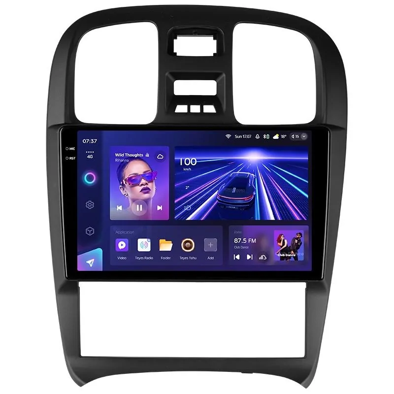 Штатная магнитола Teyes CC3 4+64 Gb Hyundai Sonata EF 2001-2012 9