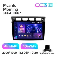 Штатная магнитола Teyes CC3 4+64 Gb KIA Picanto SA Morning 2004-2007 9