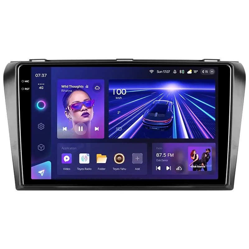 Штатная магнитола Teyes CC3 4+64 Gb Mazda 3 1 BK 2003-2009 9