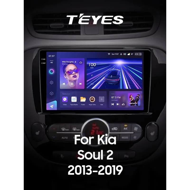 Штатная магнитола Teyes CC3 6+128 Gb KIA Soul 2 PS 2013-2019 (A) 9