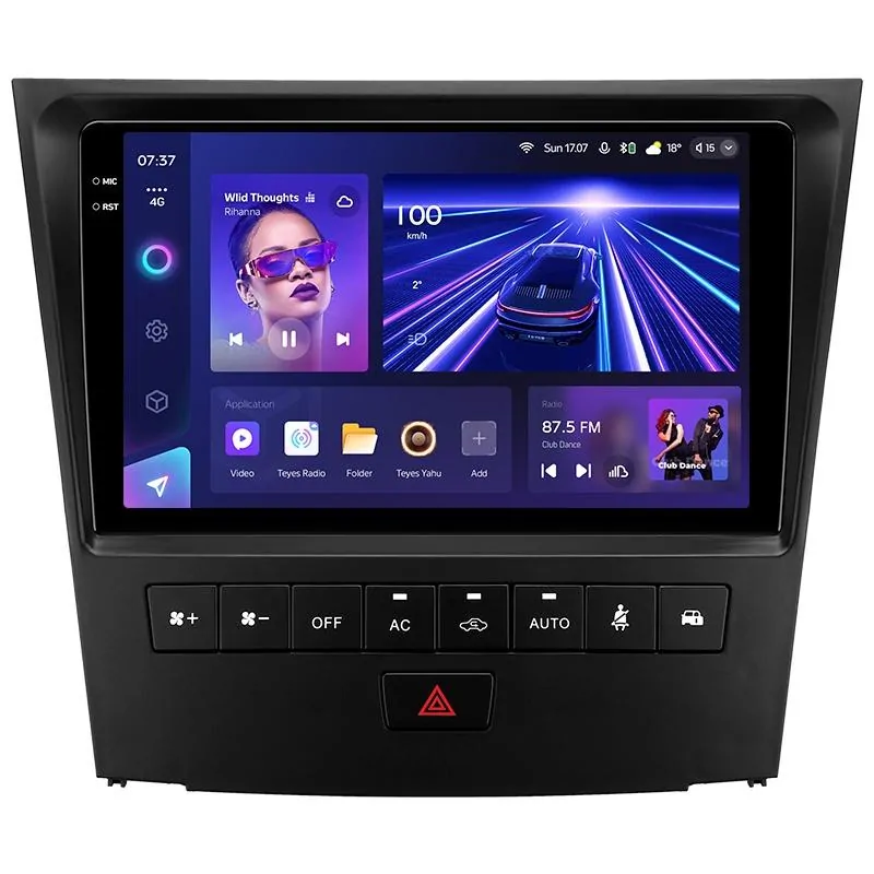 Штатная магнитола Teyes CC3 6+128 Gb Lexus GS300 S190 GS350 GS400 GS430 GS450h GS460 GS 300 III 3 350 400 430 450h 460 2004-2011 9