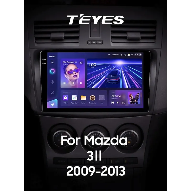 Штатная магнитола Teyes CC3 6+128 Gb Mazda 3 2 2009-2013 9