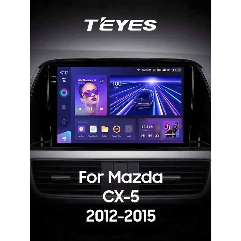 Штатная магнитола Teyes CC3 6+128 Gb Mazda CX5 CX-5 CX 5 1 KE 2012-2015 (A) 9