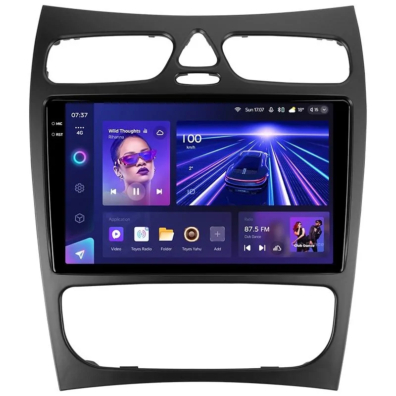 Штатная магнитола Teyes CC3 6+128 Gb Mercedes Benz C Class S203 CL203 W203 (F1) 2000-2004 9