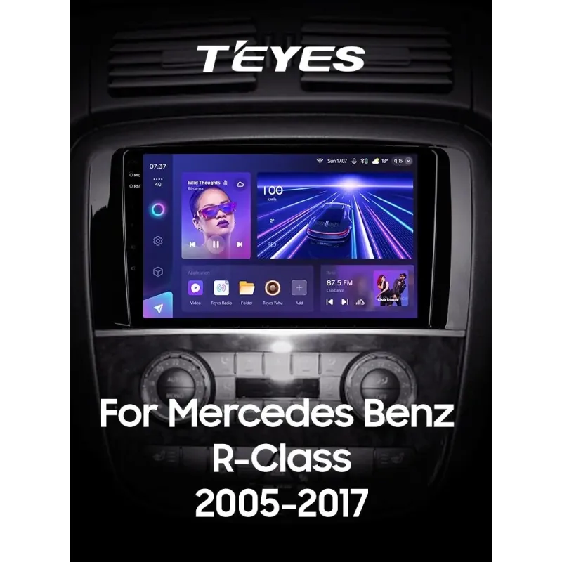 Штатная магнитола Teyes CC3 4+64 Gb Mercedes Benz R-Class W251 R280 R300 R320 2005-2017 (F1) 9