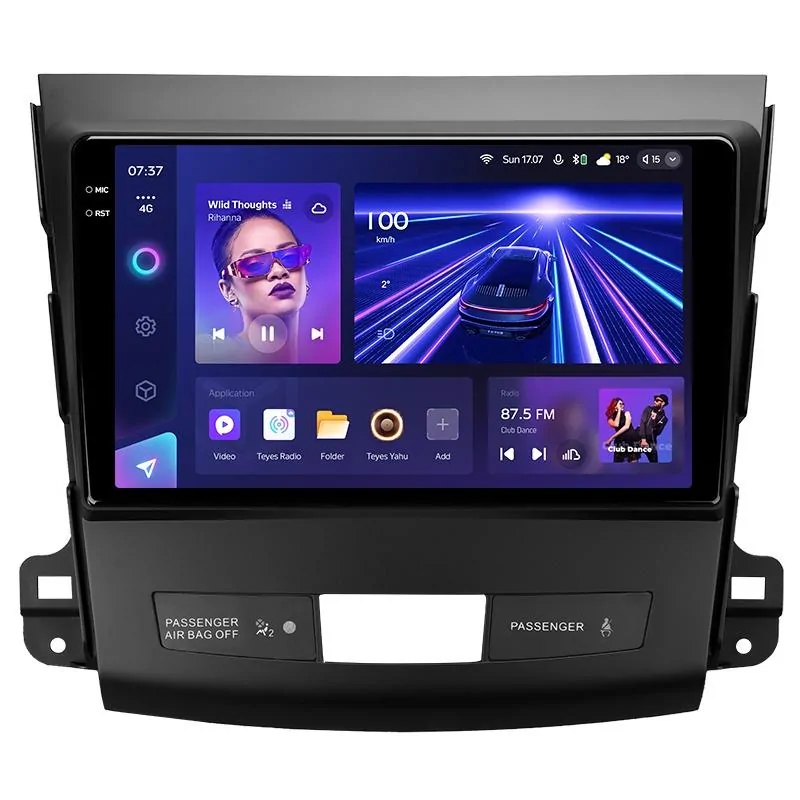 Штатная магнитола Teyes CC3 4+64 Gb Mitsubishi Outlander 2 CW0W 2005-2013 / Citroen C-Crosser 1 2007-2013 / Peugeot 4007 2007-2012 (A) 9