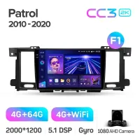 Штатная магнитола Teyes CC3 4+64 Gb Nissan Patrol 6 VI Y62 2010-2020 (F1) 9