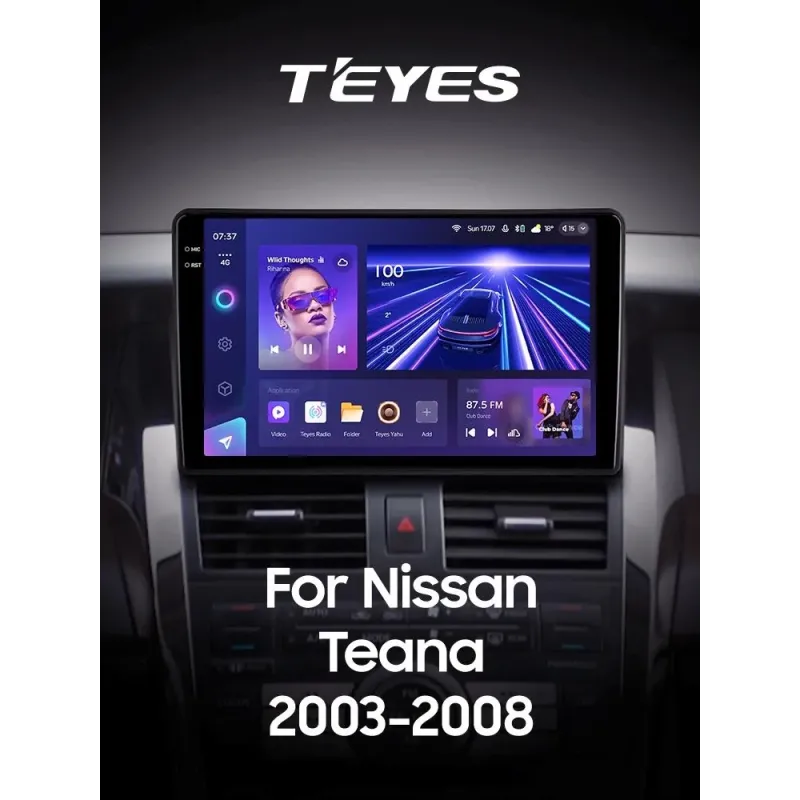 Штатная магнитола Teyes CC3 4+64 Gb Nissan Teana J31 2003-2008 (F1) 9