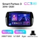 Штатная магнитола Teyes CC3 6+128 Gb Mercedes Benz Smart Fortwo 3 C453 A453 W453 2014-2020 9