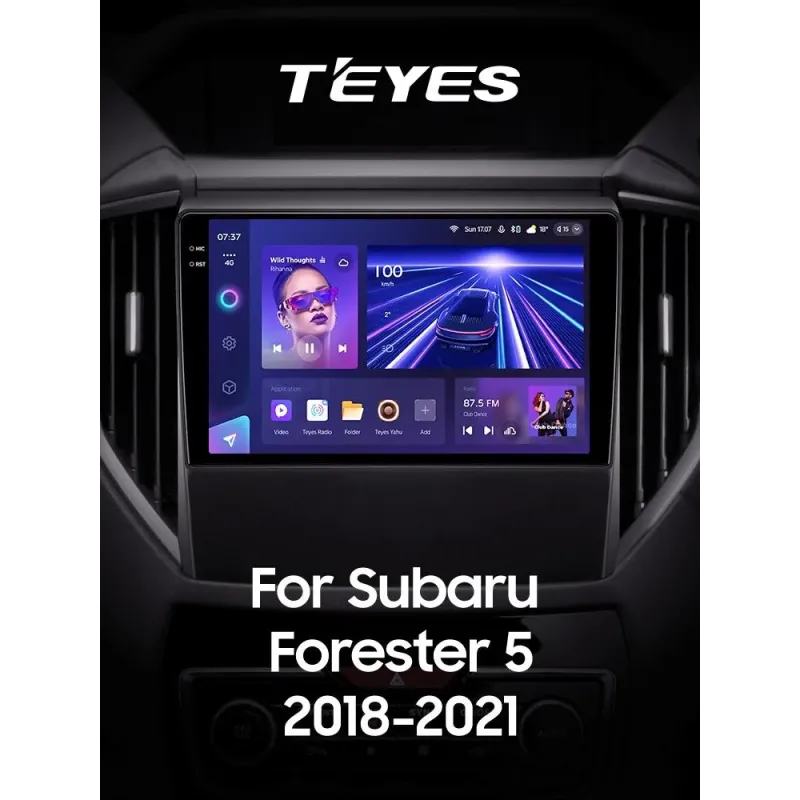 Штатная магнитола Teyes CC3 4+64 Gb Subaru Forester 5 2018-2023 9