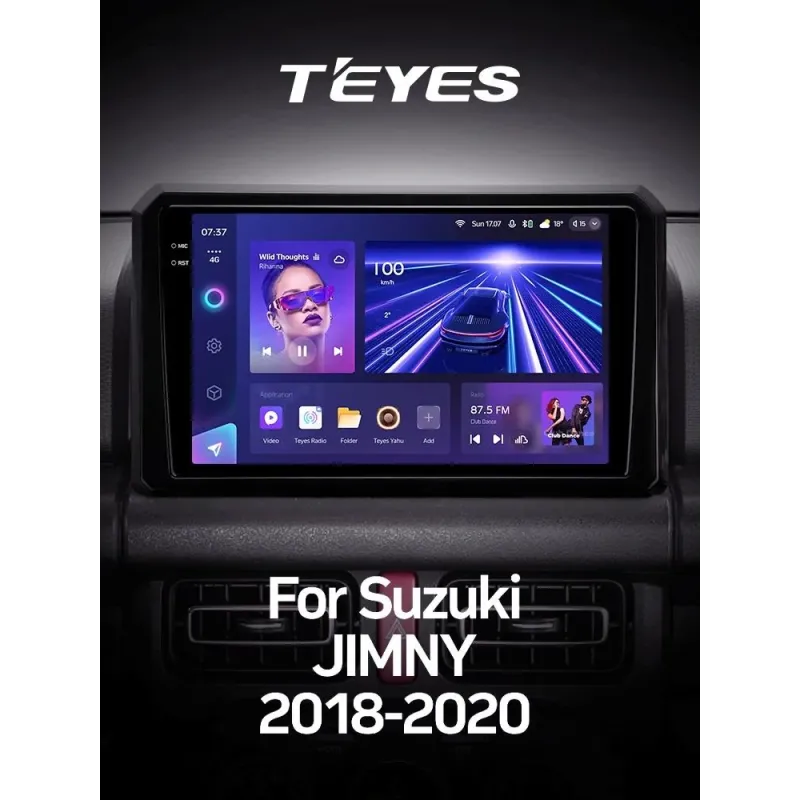 Штатная магнитола Teyes CC3 4+64 Gb Suzuki Jimny JB64 2018-2020 9