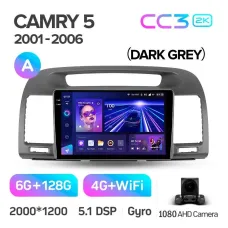 Штатная магнитола Teyes CC3 6+128 Gb Toyota Camry 5 XV 30 2001-2006-A 9