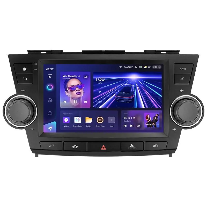 Штатная магнитола Teyes CC3 6+128 Gb Toyota Highlander 2 XU40 2007-2013 (F3) 9