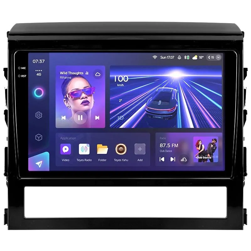 Штатная магнитола Teyes CC3 6+128 Gb Toyota Land Cruiser 200 11 2015-2020 9