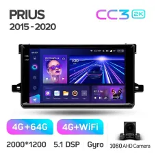 Штатная магнитола Teyes CC3 4+64 Gb Toyota Prius XW50 2015-2020 9