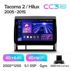 Штатная магнитола Teyes CC3 4+64 Gb Toyota Tacoma 2 N200 Hilux 2005-2015 9