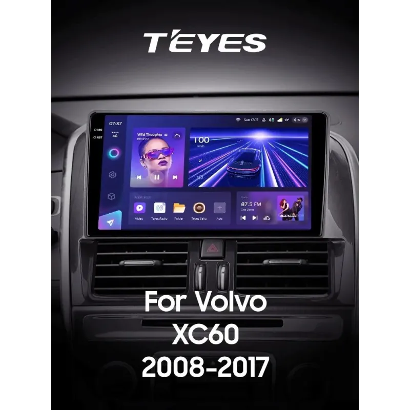 Штатная магнитола Teyes CC3 4+64 Gb Volvo XC60 I 1 (A) 2008-2013 9