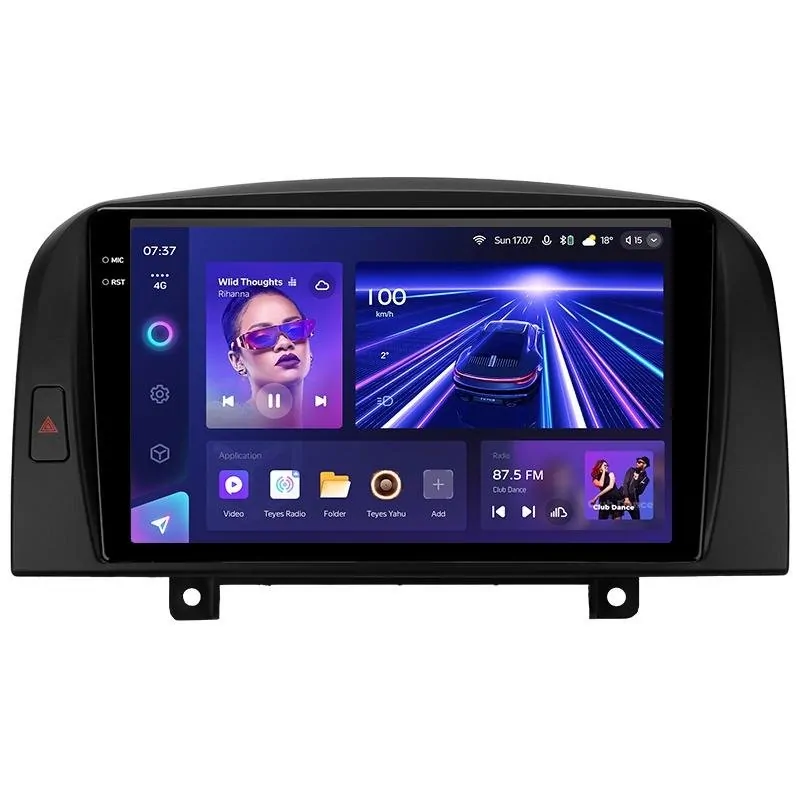 Штатная магнитола Teyes CC3 4+64 Gb Hyundai Sonata NF 2004-2008 9